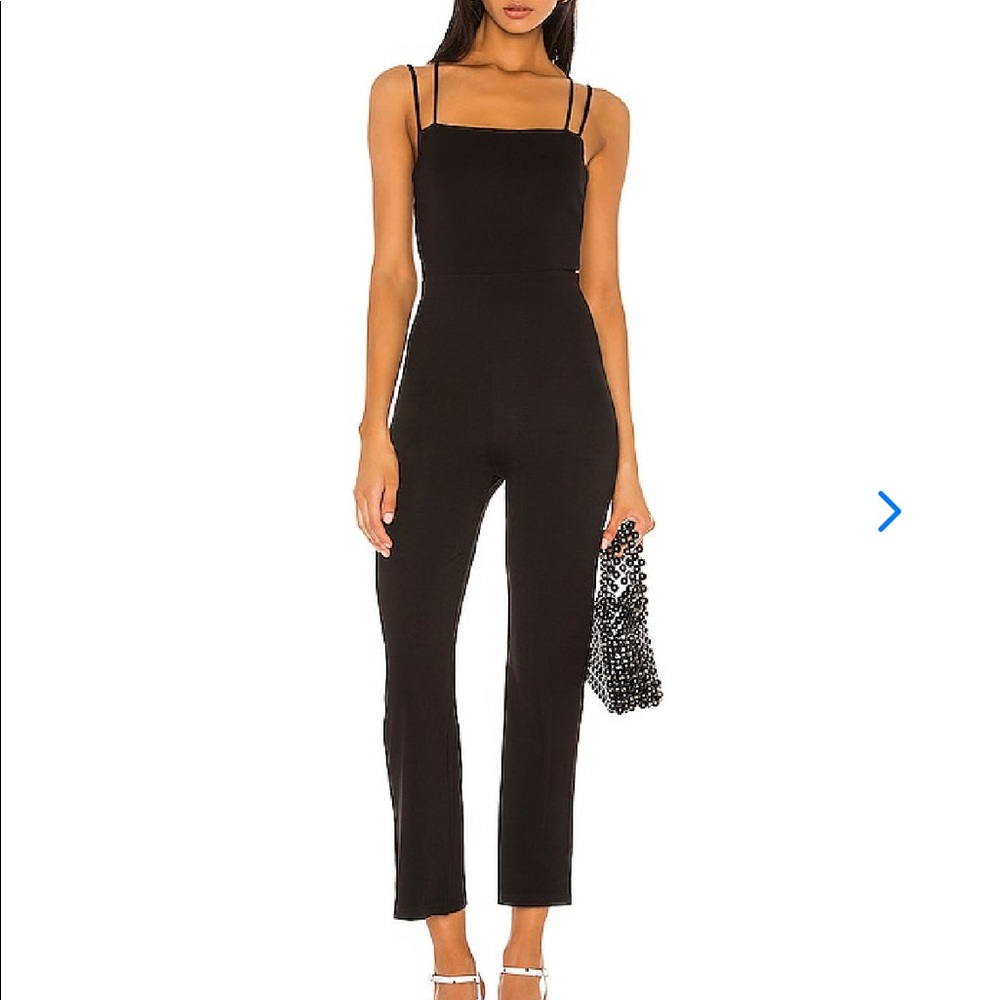 NEW Lovers + Friends black robin jumpsuit XXS